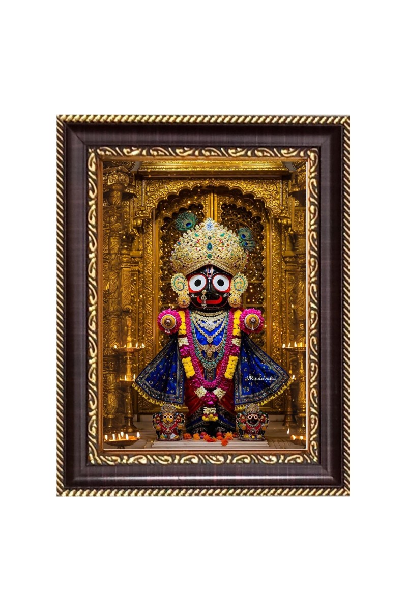 Jai Jagannath Digital Print Photo 6.7x8.7 inches  (I24) - Vibrant Religious Wall Art for Home or Office Decor.
