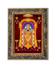 Tirupati Balaji Digital Print Photo 6.7x8.7 inches  (I24) - Vibrant Religious Wall Art for Home or Office Decor.