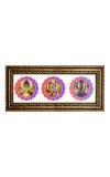Lord buddha, krishna,jesus Photo Frame - 8x14 Inch Brown Wooden Frame | Hindu Gods Wall Decor for Home & Office