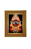 Lord jagannath Photo Frame 10x14 Inches-Brown Wooden Frame for Home , Office & Temple Decoration and Gifting Lord jagannath Photo Frame 10x14 Inches-Brown Wooden Frame for Home , Office & Temple Decoration and Gifting