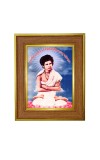 Jagadbandhu Sundar Prabhu Photo Frame  10x14 Inches-Brown Wooden Frame for Home , Office & Temple Decoration and Gifting