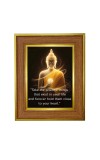 Lord buddha Photo Frame 10x14 Inches-Brown Wooden Frame for Home , Office & Temple Decoration and Gifting Lord buddha Photo Frame 10x14 Inches-Brown Wooden Frame for Home , Office & Temple Decoration and Gifting