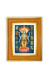  avatar Dashavatara Photo Frame  10x14 Inches-Brown Wooden Frame for Home , Office & Temple Decoration and Gifting