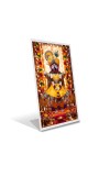 Car Desk/Table Top Jai  Jagannath Acrylic L-Style Photo Stand - 2.5x3.5 Inches, Compact and Stylish Spiritual Display