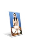Car Desk/Table Top Nigamananda Paramahansa Acrylic L-Style Photo Stand - 2.5x3.5 Inches, Compact and Stylish Spiritual Display Car Desk/Table Top Nigamananda Paramahansa Acrylic L-Style Photo Stand - 2.5x3.5 Inches, Compact and Stylish Spiritual Display