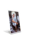 Car Desk/Table Top Shirdi Sai Baba Acrylic L-Style Photo Stand - 2.5x3.5 Inches, Compact and Stylish Spiritual Display Car Desk/Table Top Shirdi Sai Baba Acrylic L-Style Photo Stand - 2.5x3.5 Inches, Compact and Stylish Spiritual Display