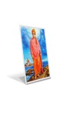 Car Desk/Table Top Swami Vivekananda Acrylic L-Style Photo Stand - 2.5x3.5 Inches, Compact and Stylish Spiritual Display Car Desk/Table Top Swami Vivekananda Acrylic L-Style Photo Stand - 2.5x3.5 Inches, Compact and Stylish Spiritual Display