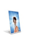 Car Desk/Table Top Sri Sri Sitaramdas Omkarnath Acrylic L-Style Photo Stand - 2.5x3.5 Inches, Compact and Stylish Spiritual Display Car Desk/Table Top Sri Sri Sitaramdas Omkarnath Acrylic L-Style Photo Stand - 2.5x3.5 Inches, Compact and Stylish Spiritual Display