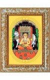 Sri Raghavendra Swami Photo Frame | 5X7 Inch Black Designer Wall & Table Frame | Perfect for Gifting & Home Decor Sri Raghavendra Swami Photo Frame | 5X7 Inch Black Designer Wall & Table Frame | Perfect for Gifting & Home Decor