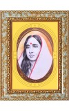  Sri Sarada Devi Photo Frame | 5X7 Inch Black Designer Wall & Table Frame | Perfect for Gifting & Home Decor