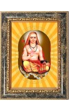  Adi Shankaracharya Photo Frame | 5X7 Inch Black Designer Wall & Table Frame | Perfect for Gifting & Home Decor
