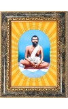  Sri Ramkrishna Photo Frame | 5X7 Inch Black Designer Wall & Table Frame | Perfect for Gifting & Home Decor