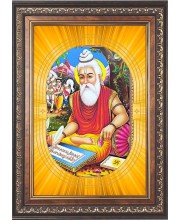 Maharishi Valmiki Photo Frame | 5X7 Inch Black Designer Wall & Table Frame | Perfect for Gifting & Home Decor Maharishi Valmiki Photo Frame | 5X7 Inch Black Designer Wall & Table Frame | Perfect for Gifting & Home Decor