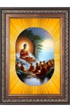  Gautam Buddha  Photo Frame | 5X7 Inch Black Designer Wall & Table Frame | Perfect for Gifting & Home Decor