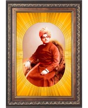 Swami Vivekananda Photo Frame | 5X7 Inch Black Designer Wall & Table Frame | Perfect for Gifting & Home Decor Swami Vivekananda Photo Frame | 5X7 Inch Black Designer Wall & Table Frame | Perfect for Gifting & Home Decor