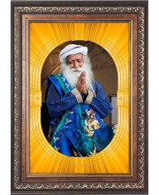 Sadhguru Photo Frame | 5X7 Inch Black Designer Wall & Table Frame | Perfect for Gifting & Home Decor Sadhguru Photo Frame | 5X7 Inch Black Designer Wall & Table Frame | Perfect for Gifting & Home Decor