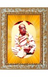  A.C. Bhaktivedanta Swami Prabhupada Photo Frame | 5X7 Inch Black Designer Wall & Table Frame | Perfect for Gifting & Home Decor
