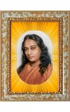  Paramahansa Yogananda Photo Frame | 5X7 Inch Black Designer Wall & Table Frame | Perfect for Gifting & Home Decor