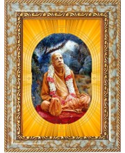 A.C. Bhaktivedanta Swami Prabhupada. Photo Frame | 5X7 Inch Black Designer Wall & Table Frame | Perfect for Gifting & Home Decor
