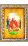  A.C. Bhaktivedanta Swami Prabhupada Photo Frame | 5X7 Inch Black Designer Wall & Table Frame | Perfect for Gifting & Home Decor