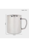 120 ml Steel Double Wall Mug