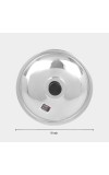 Stainless Steel Multipurpose Lid With Knob