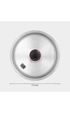 Stainless Steel Multipurpose Lid With Knob
