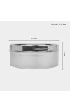 1.2 L Stainless Steel Poori Dabba