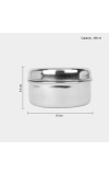 260 ml Stainless Steel Poori Dabba