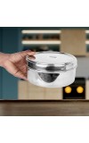 1.2 L Stainless Steel Poori Dabba