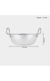 1.3 L Aluminium Kadhai