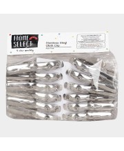 Steel Cloth Clips-Set of 12