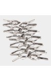 Steel Cloth Clips-Set of 12