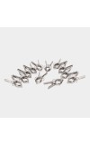 Steel Cloth Clips-Set of 12