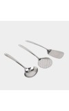 Steel Kitchen Tool Set, Set of 3