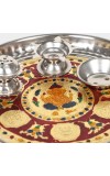 Steel Pooja Plate