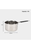 1.7 L Steel Saucepan