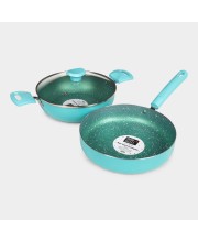 3 Ply Kadhai And Fry Pan Combo