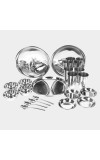 Steel Dinner Set 20 Pcs