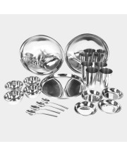 Steel Dinner Set 20 Pcs