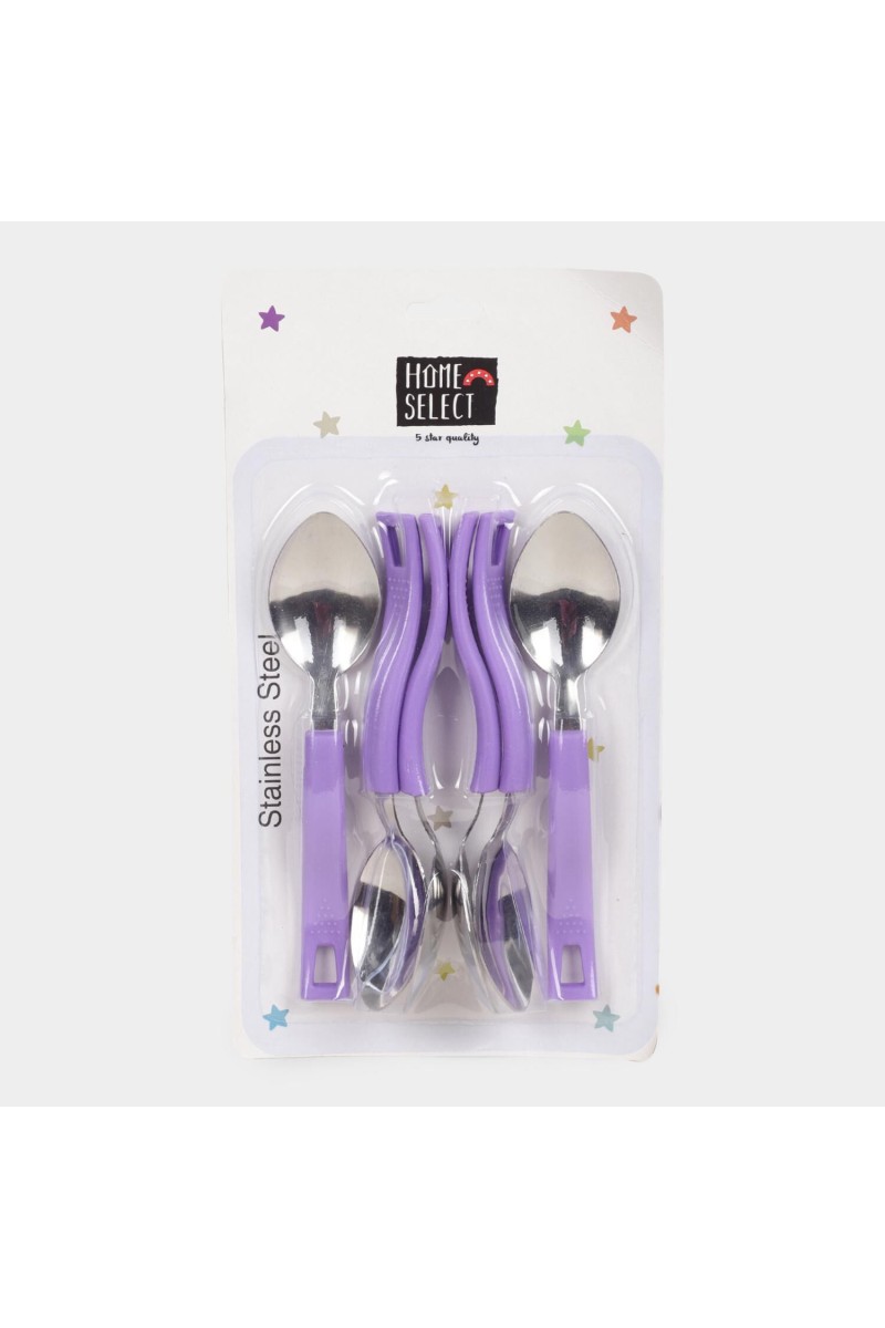 Stainless Steel Dessert Spoon Set of 6