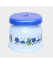 Blue Plastic Bath Stool