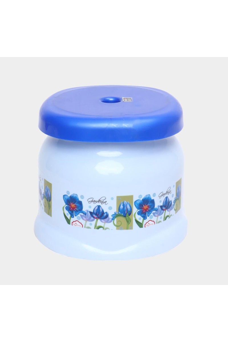 Blue Plastic Bath Stool