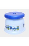 Blue Plastic Bath Stool