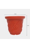 Brown Plastic Planter Brown Plastic Planter