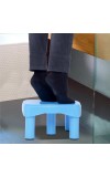 Blue Plastic Bath Stool