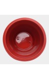 Red Plastic Planter