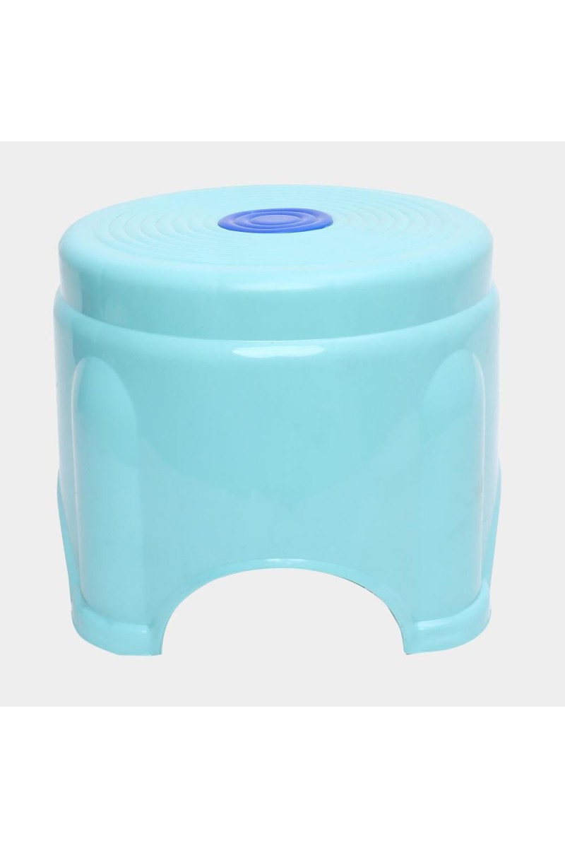 Blue Plastic Bath Stool