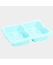 Plastic Soap Dish, Twin