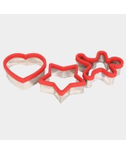 Steel Cookie Cutter Set of 3